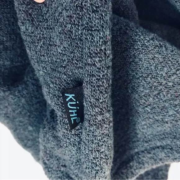 Kuhl Alfpaca Fleece Ingrid Quarter Zip Pullover Sweater-Size Small - Picture 9 of 13